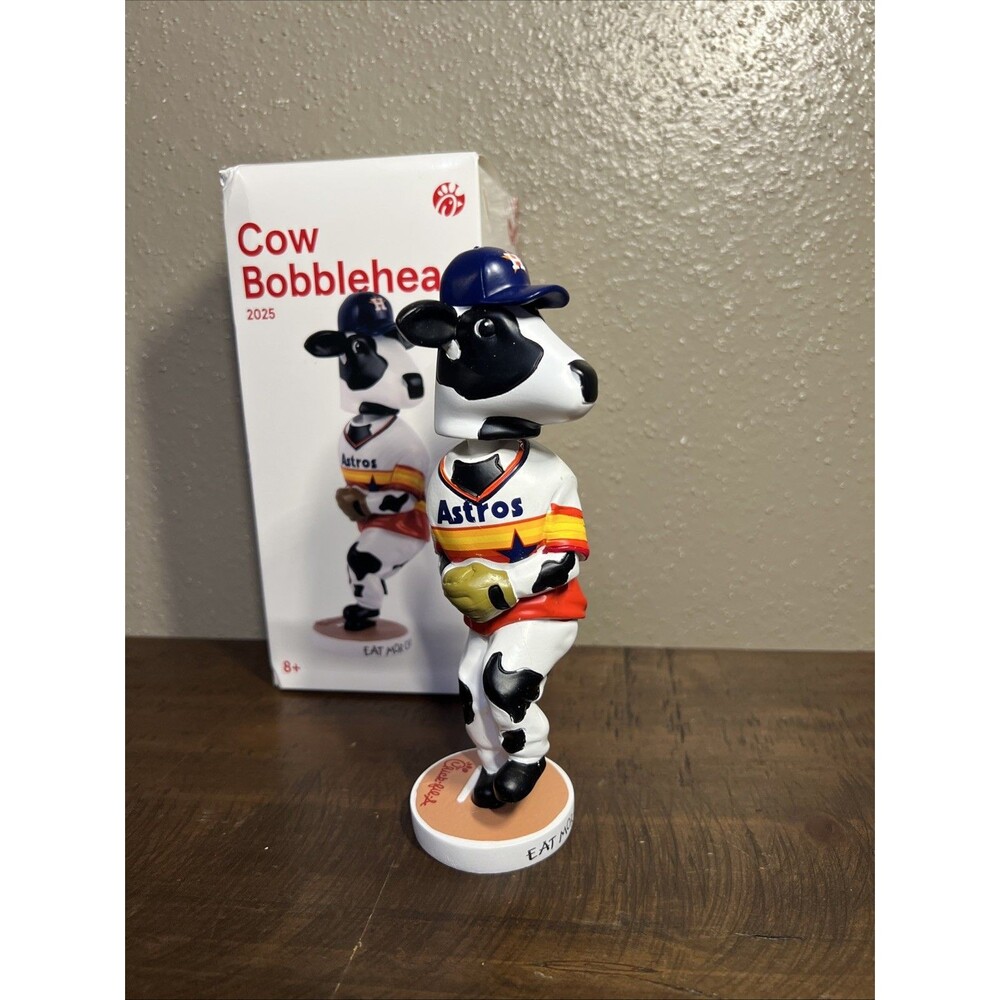 Chick-fil-A Astros Cow Bobblehead Chipped 2025 Houston Baseball SGA Promo